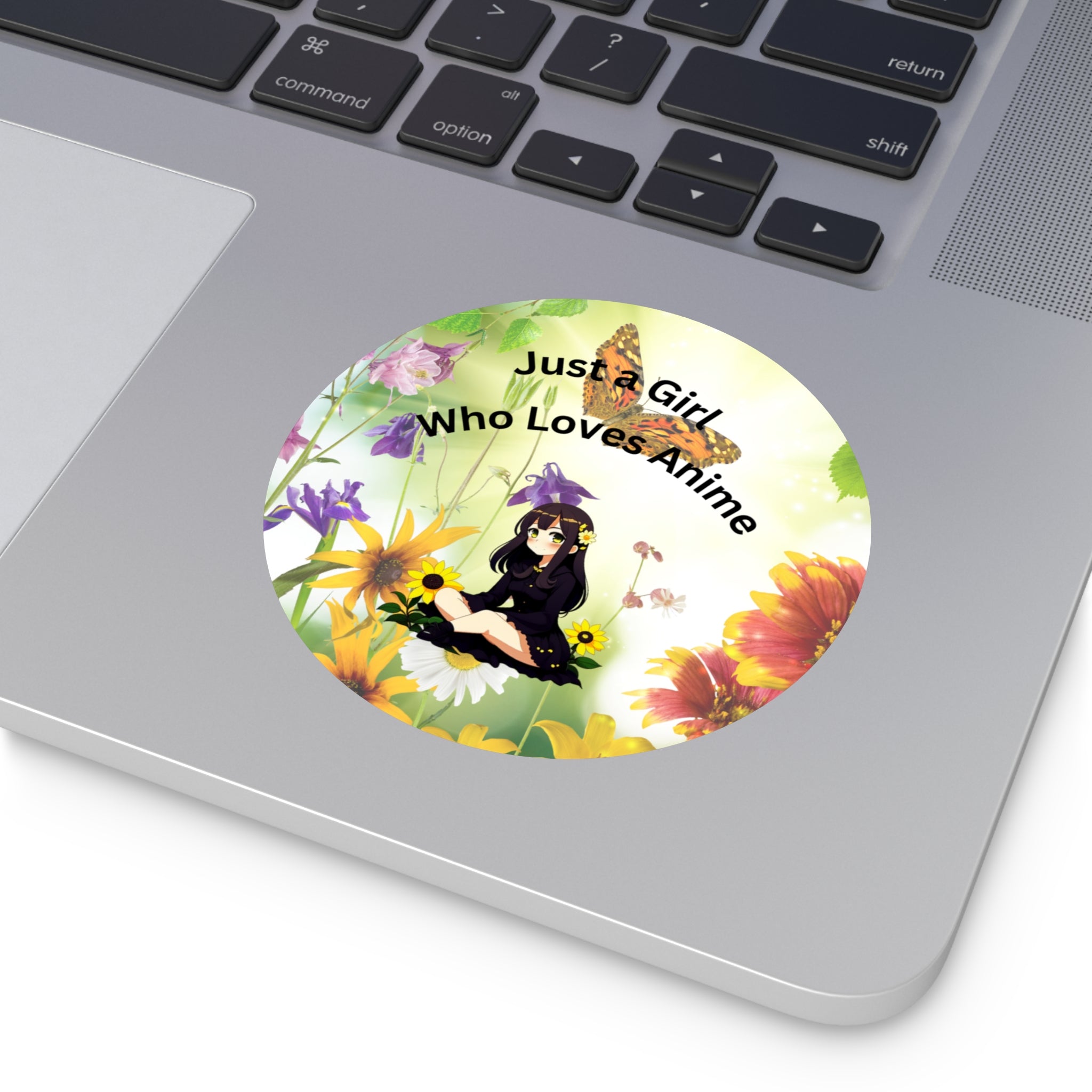 Anime Round Vinyl Stickers