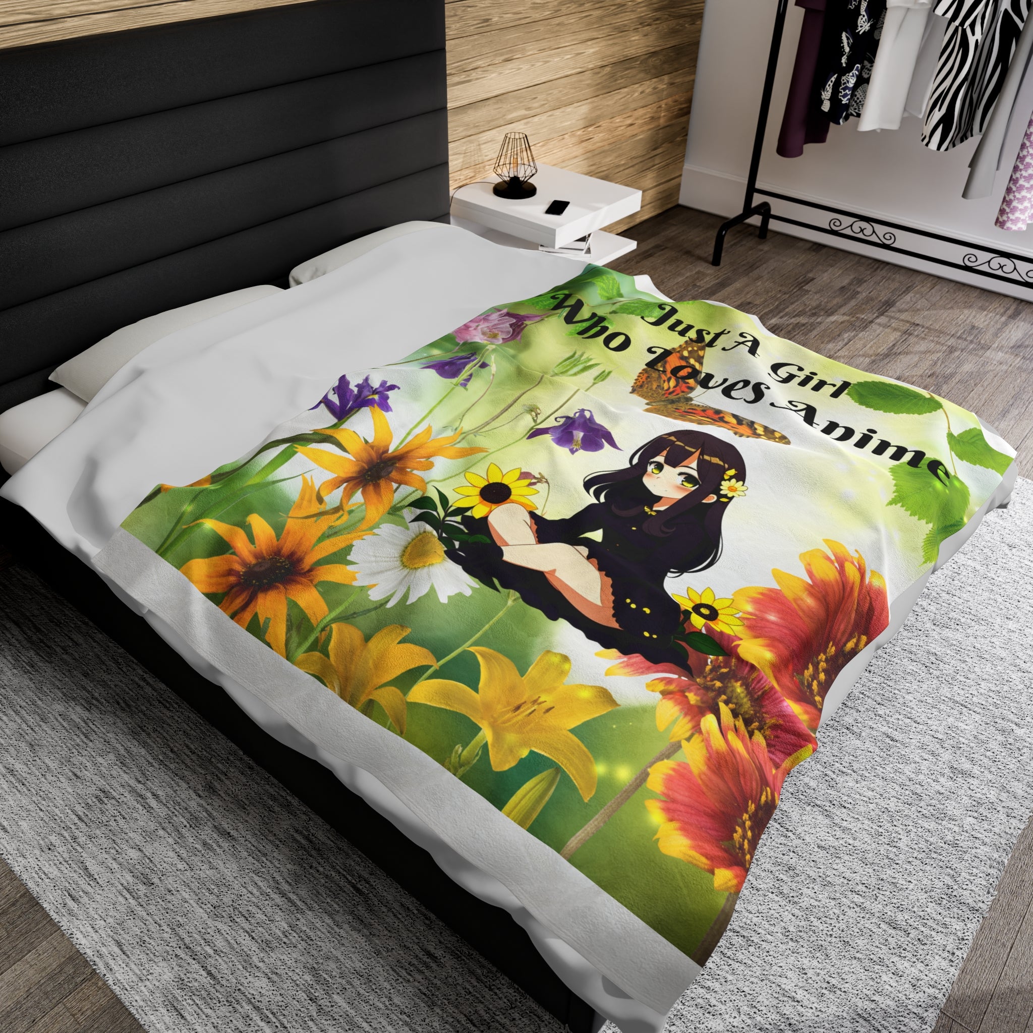 Anime Velveteen Plush Blanket